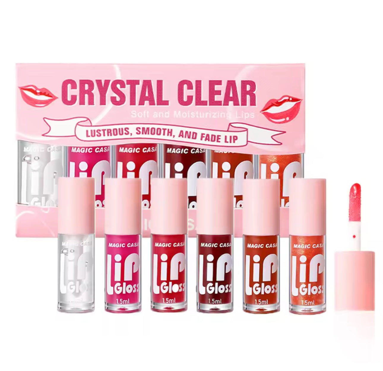 6pcs/set lipgloss