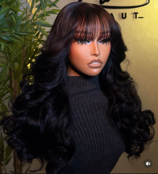 healthy bouncy fringe